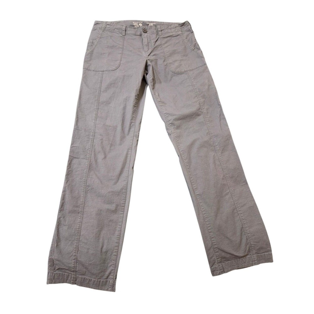 Mountain Hardwear Wandering Solid Hiking Pants Women's 8 Gray Pockets H8.4